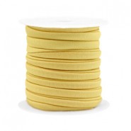 Stitched elastisch Ibiza koord 4mm Golden yellow